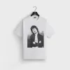 Kith for The Rolling Stones Mick Photo Vintage Tee - White sold by Kith