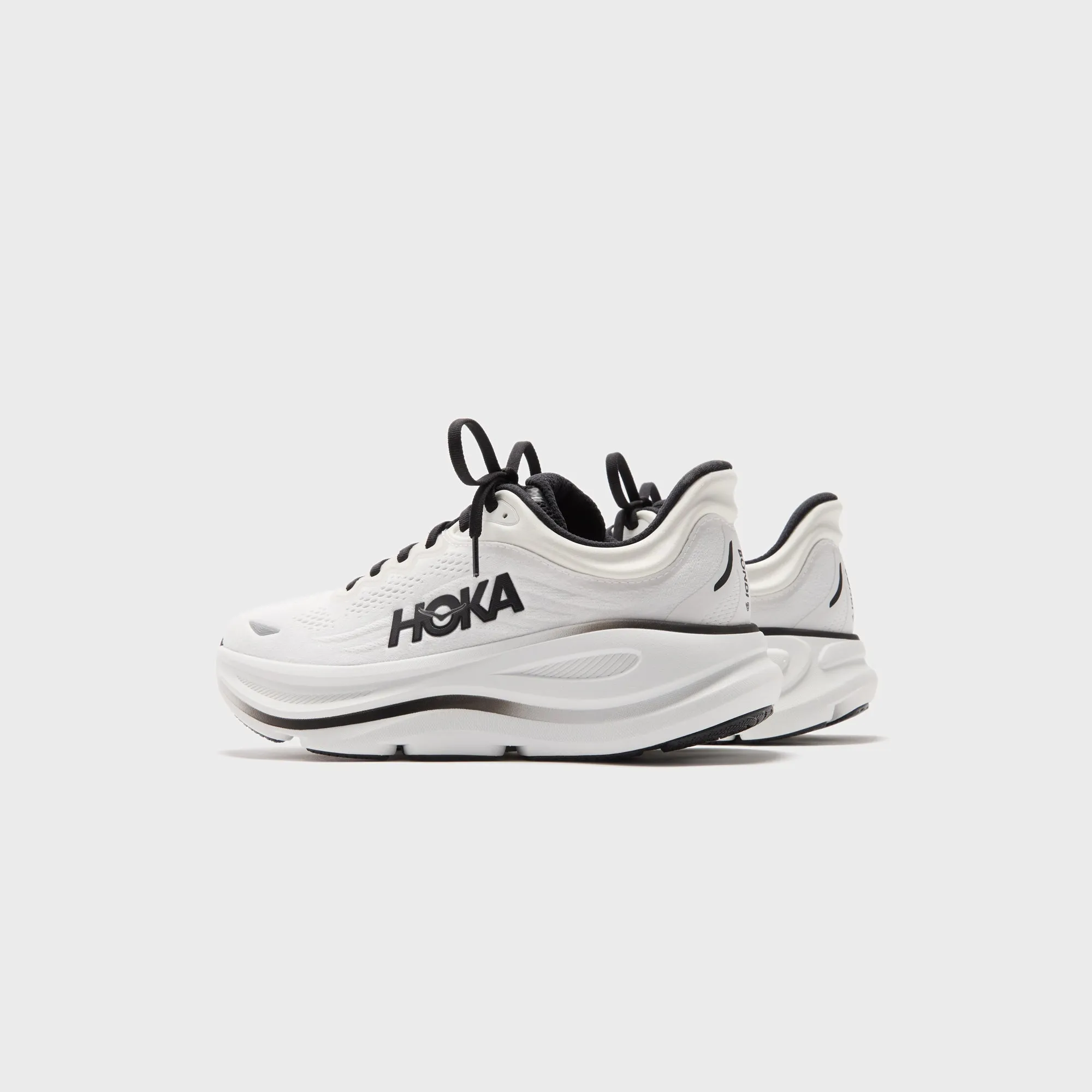 HOKA Bondi 9 - White / Black sold by Kith product image thumbnail 4