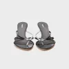 Coperni Low Strap Sandals - Black sold by Kith