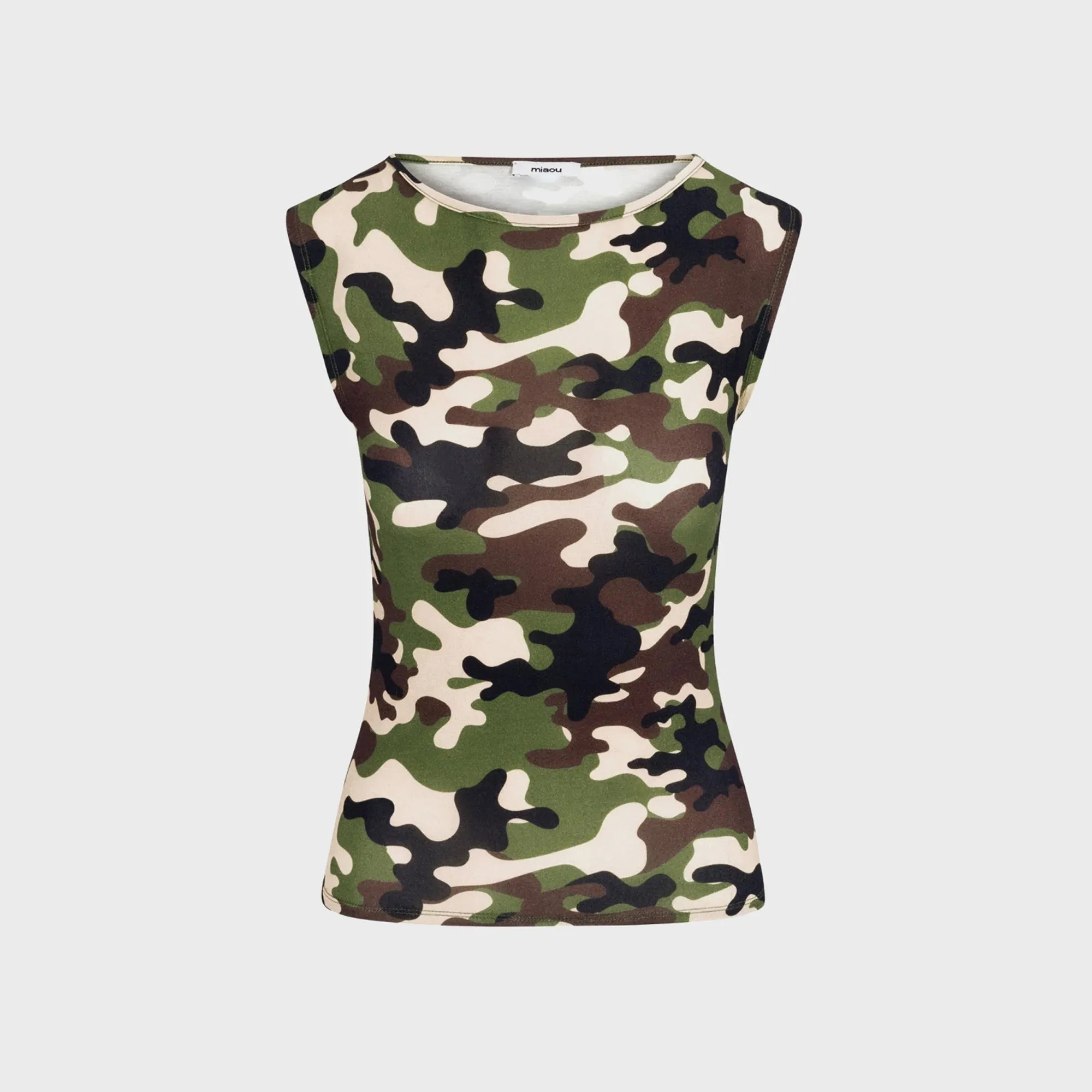 Miaou Kelly Top - Camo sold by Kith