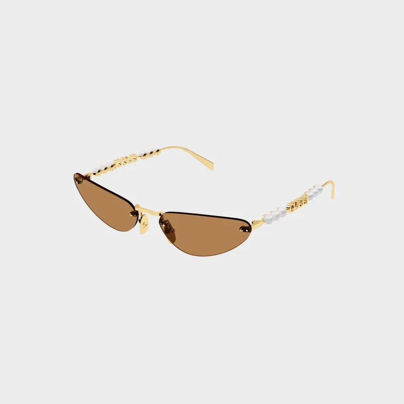 Gucci GG Metal Frames 20S - Gold sold by Kith