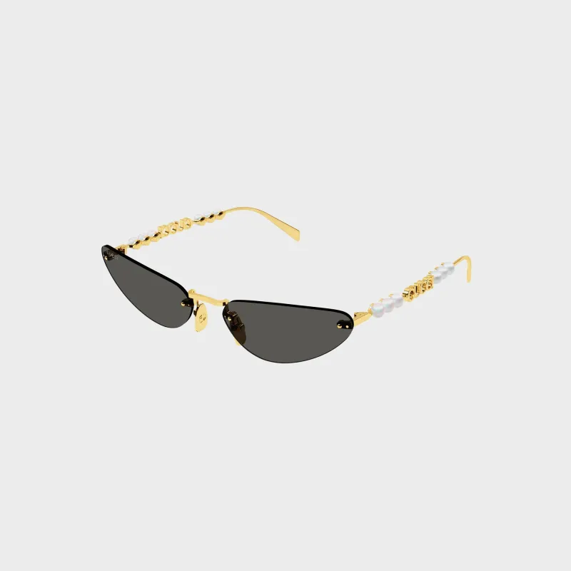 Gucci GG Metal Frames 20S - Black sold by Kith