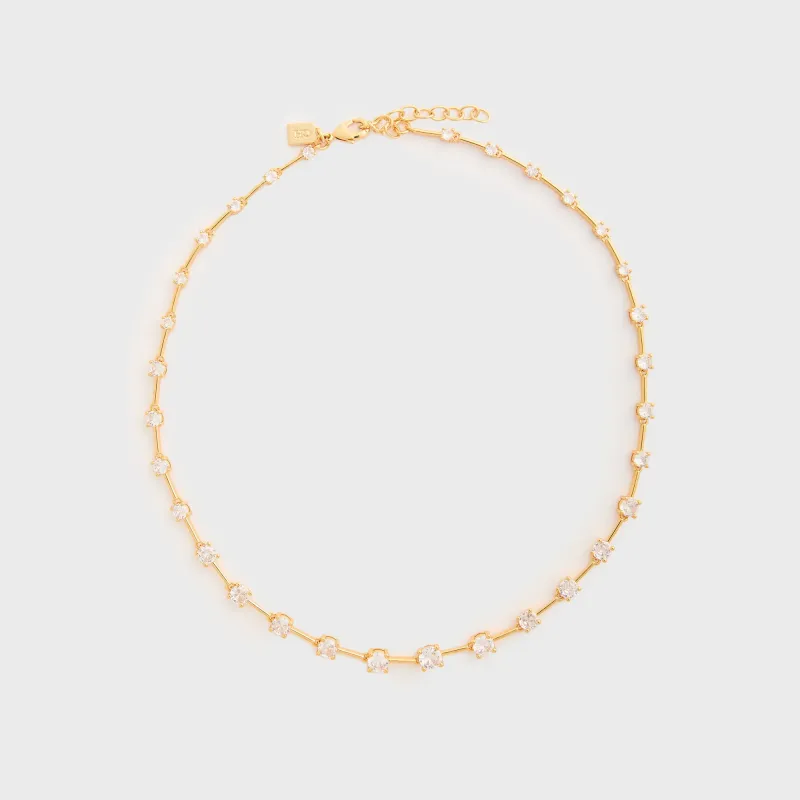 Crystal Haze Astro Necklace - Gold sold by Kith