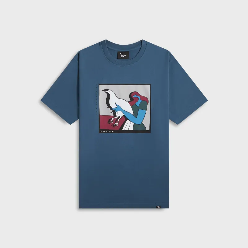 by Parra Look At It Tee - Navy sold by Kith