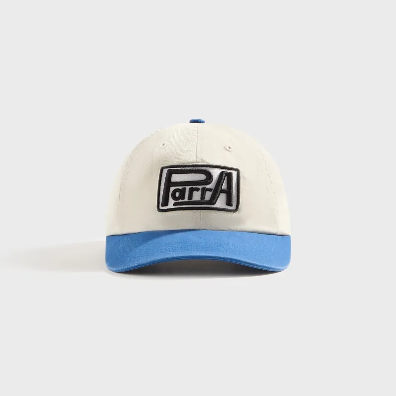 by Parra Car Repair 6-Panel Cap - Blue sold by Kith