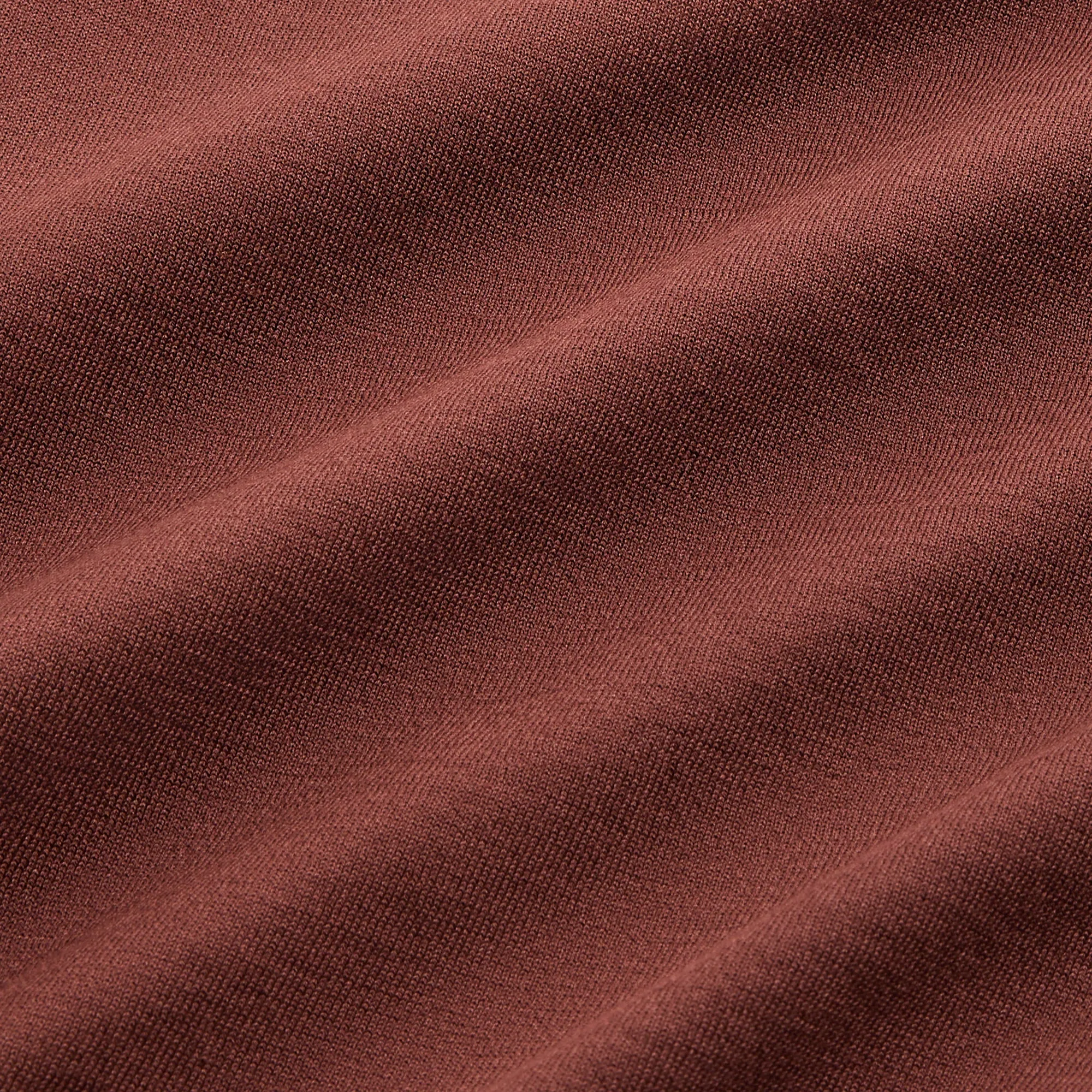 Auralee Super High Gauge Cotton Knit Polo - Brown sold by Kith product image thumbnail 3