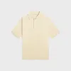 Auralee Pima Cotton Heavy Pique Polo - Pistachio sold by Kith