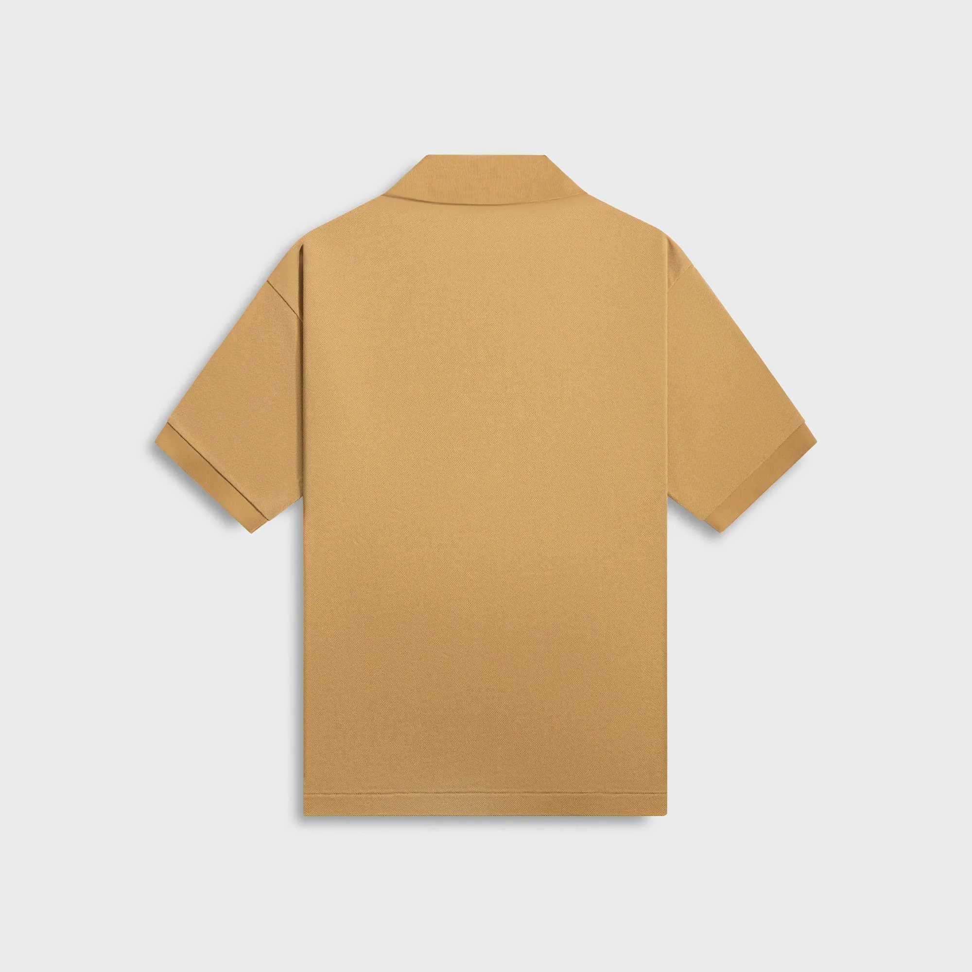 Auralee Pima Cotton Heavy Pique Polo - Khaki Beige sold by Kith product image thumbnail 2