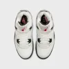 Jordan GS Air Jordan 4 Retro - Summit White / Fire Red / Tech Grey / Black sold by Kith