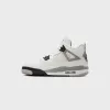 Jordan GS Air Jordan 4 Retro - Summit White / Fire Red / Tech Grey / Black sold by Kith