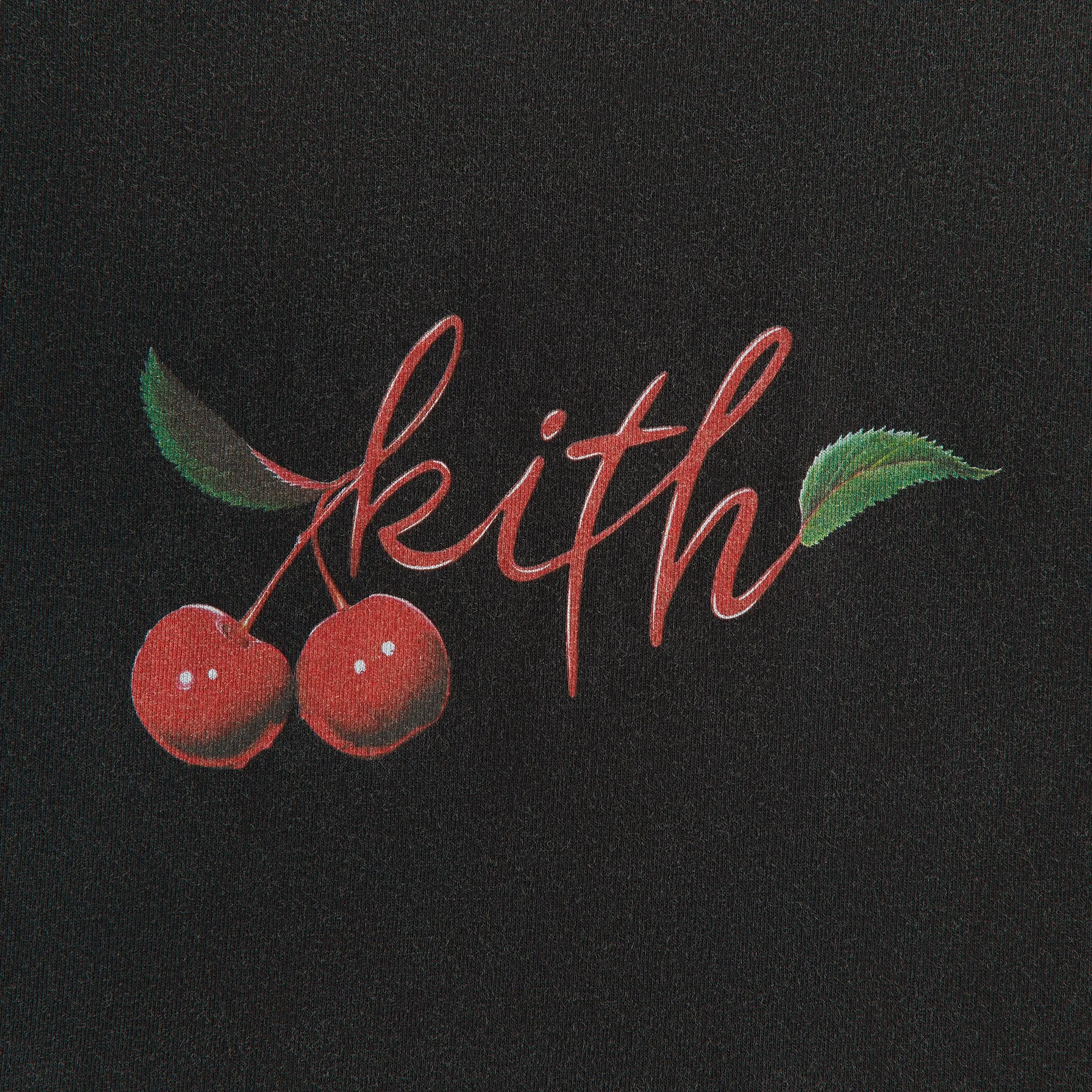Kith Women Cherry Vintage Mulberry Tee - Black sold by Kith product image thumbnail 3