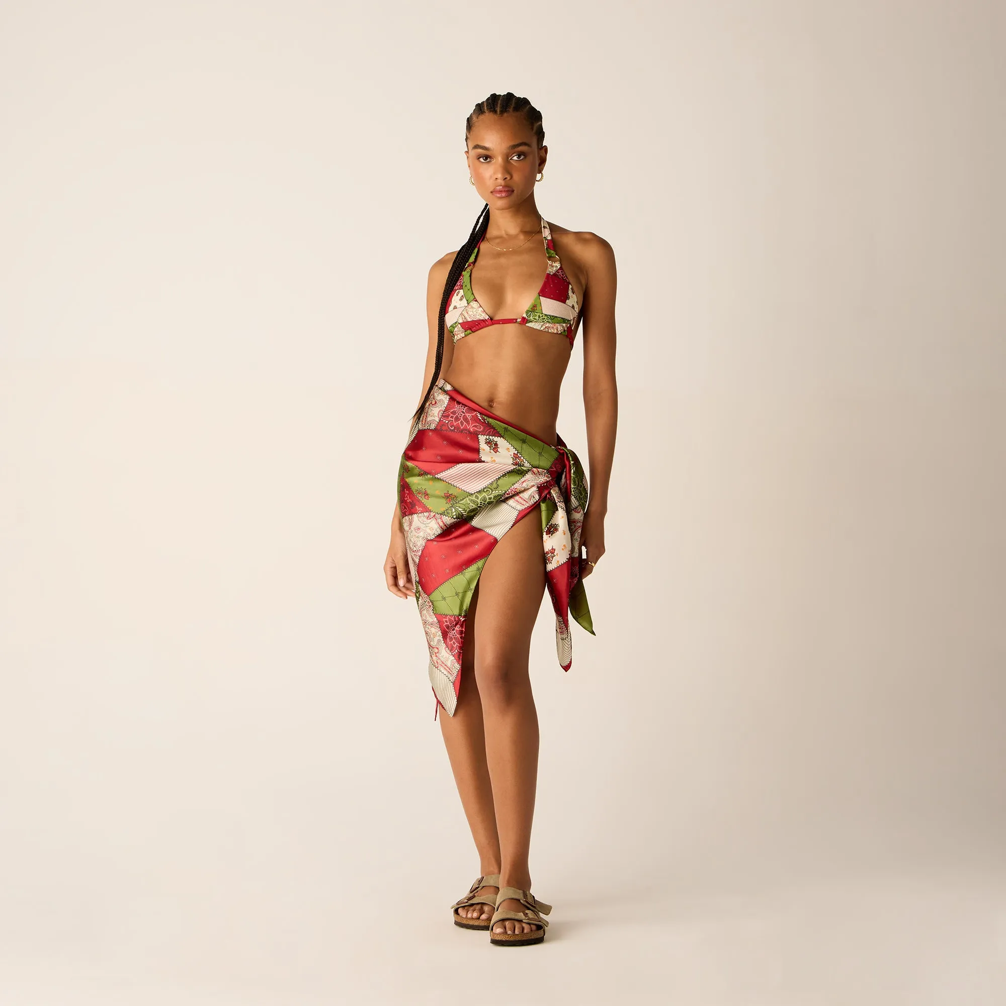 Kith Women Printed Silk Sarong - Kyoho sold by Kith product image thumbnail 3