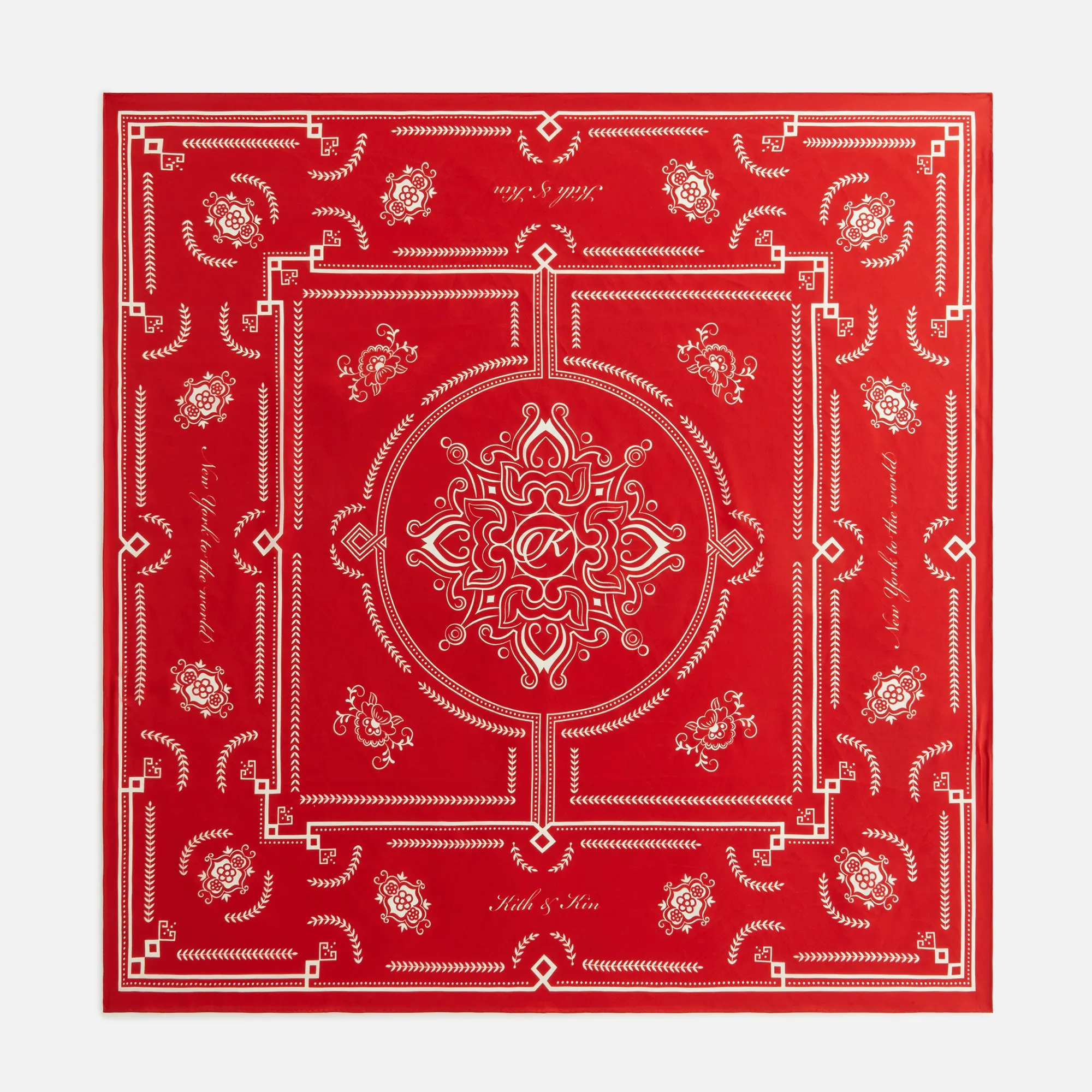 Kith Women Deco Printed Silk Cupro Scarf - Fame sold by Kith product image thumbnail 4