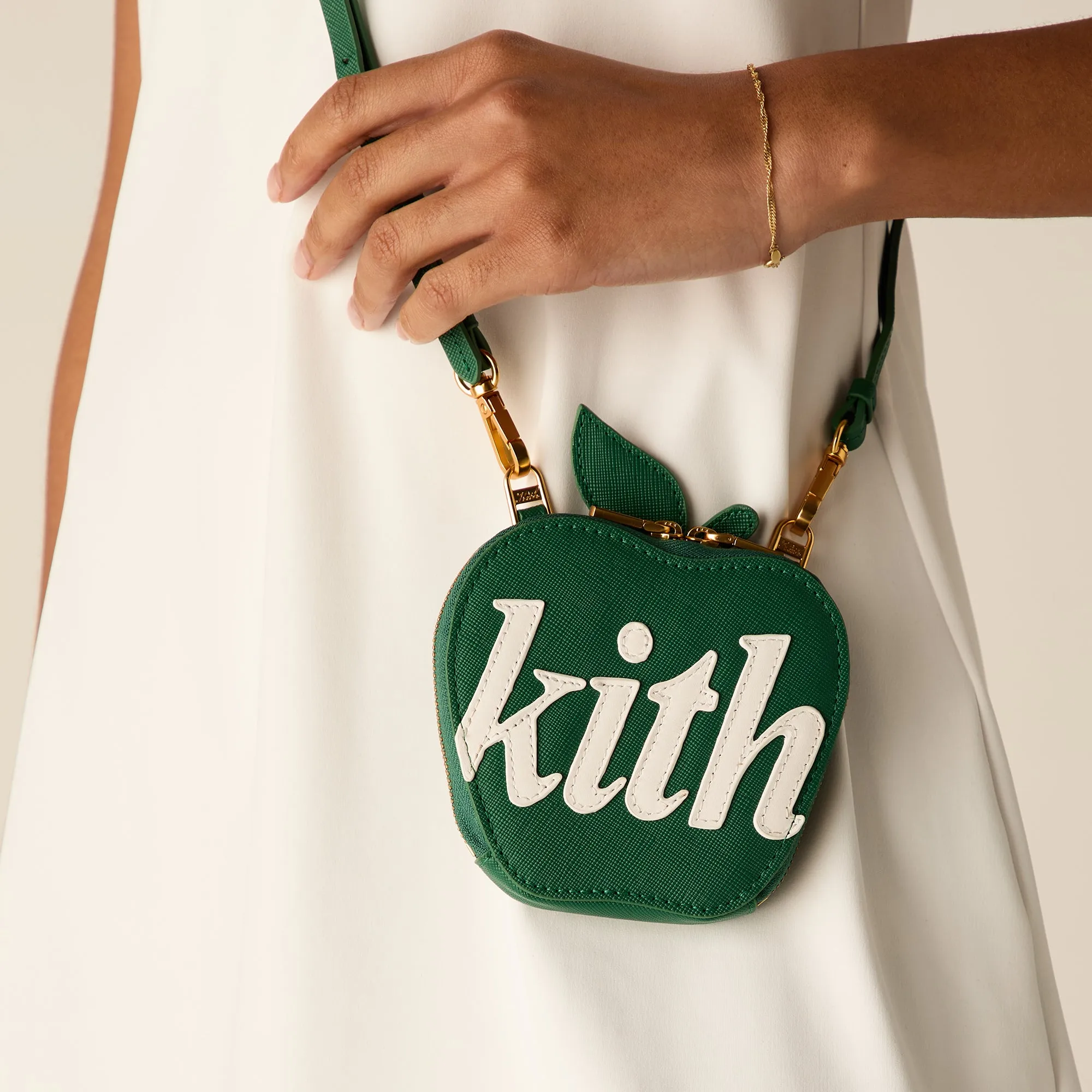 Kith Women Leather Apple Pouch - Newt sold by Kith product image thumbnail 2