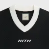Kith Women Nicci Mesh Football Jersey - Black sold by Kith