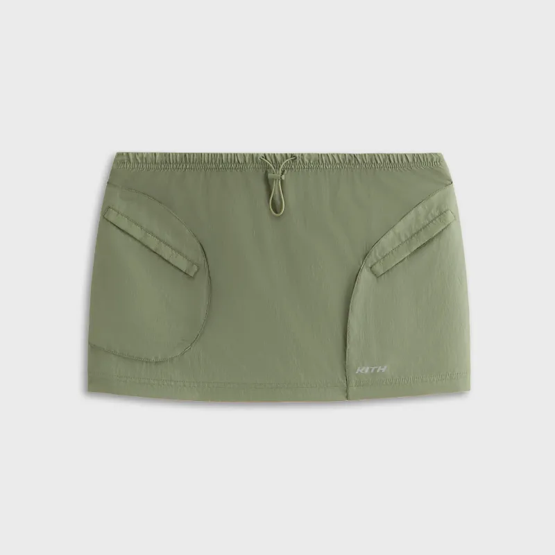 Kith Women Lowen II Sporty Mini Skirt - Bay Breeze sold by Kith
