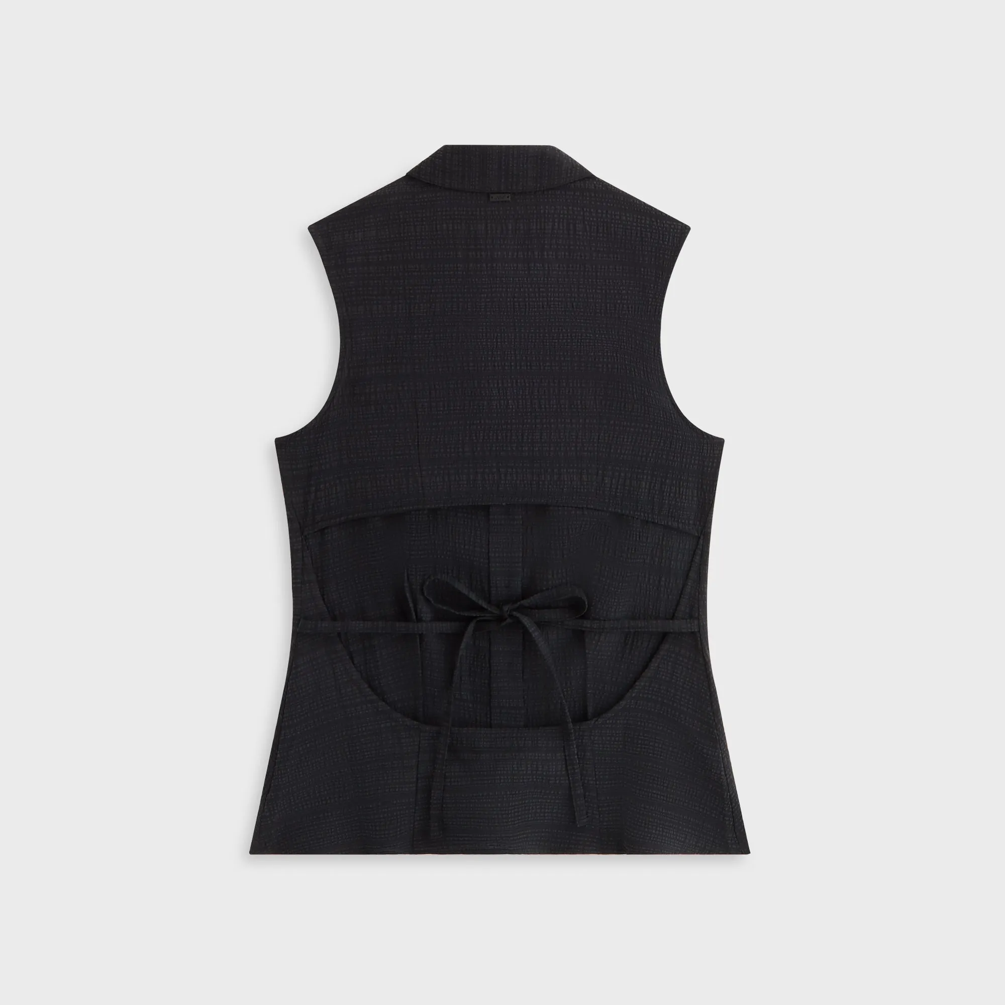 Kith Women Aki Backless Button Down Tank - Black sold by Kith product image thumbnail 5