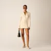 Kith Women Bardot Sequined Mini Skort - Sandrift sold by Kith