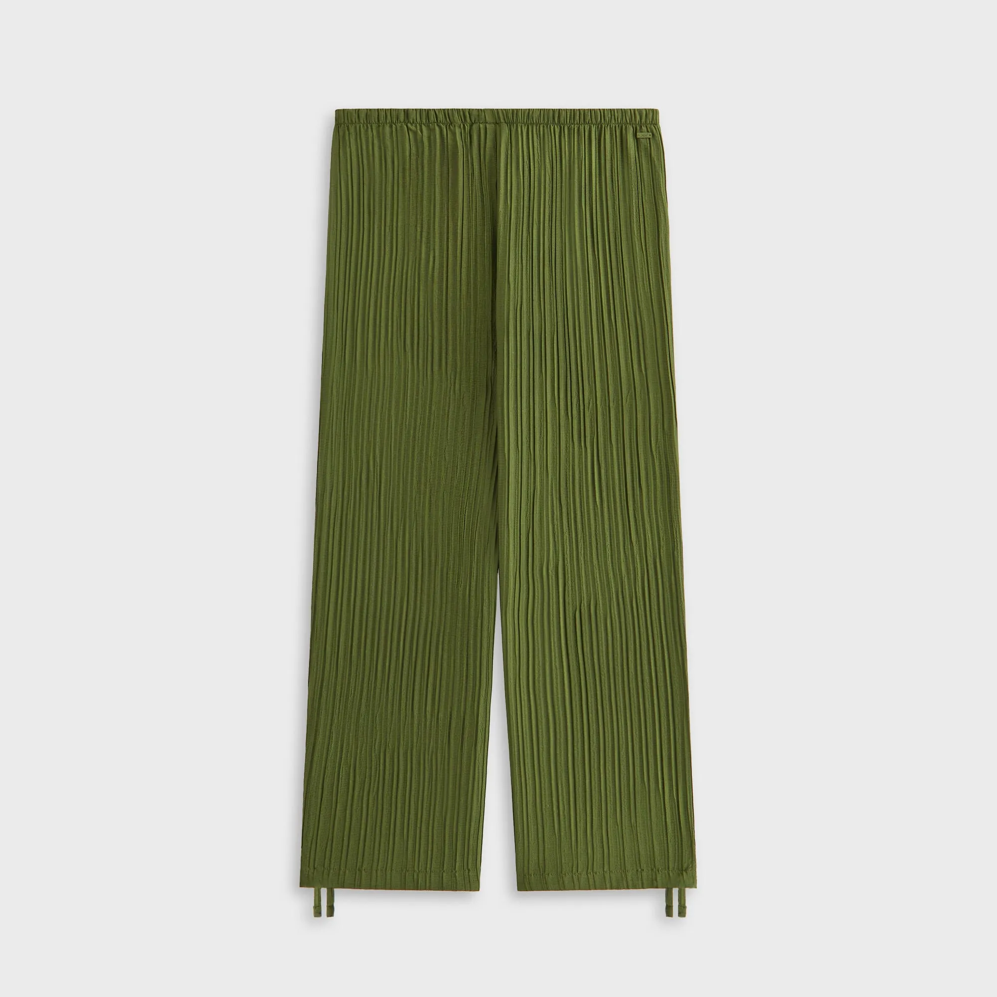 Kith Women Kavi II Plisse Drawstring Pant - Kelp sold by Kith product image thumbnail 4