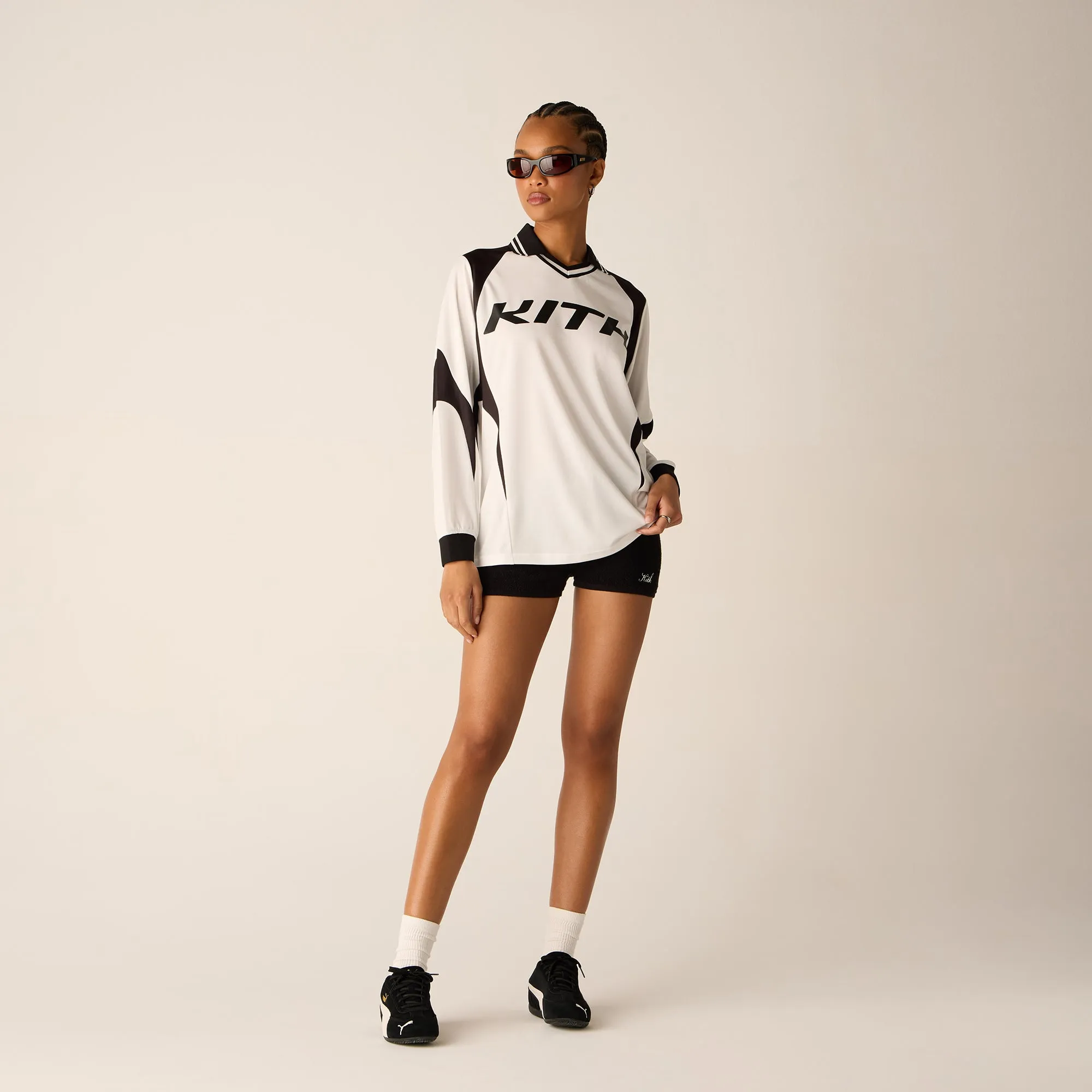 Kith Women Cujo Seamed Jersey - White sold by Kith product image thumbnail 3