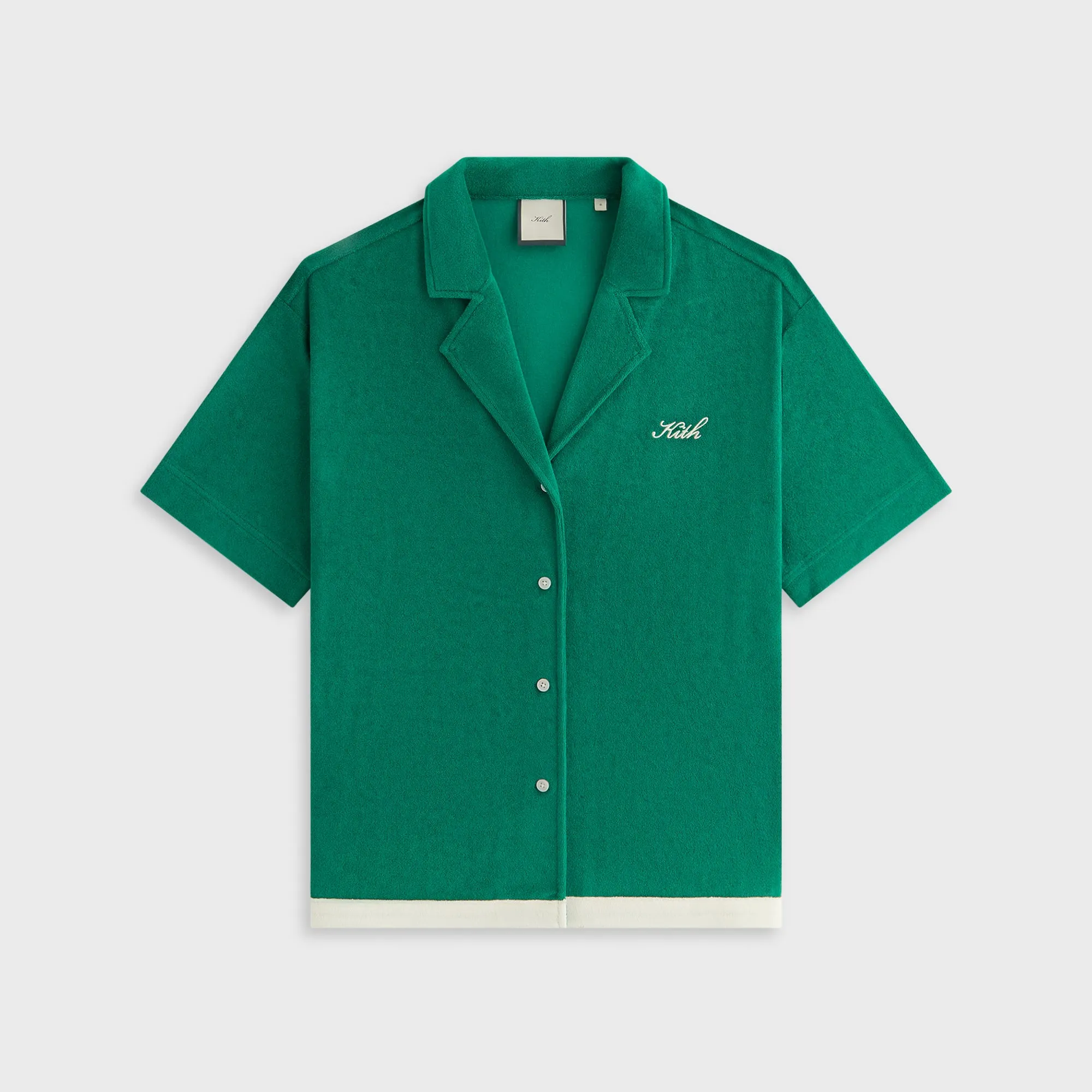 Kith Women Elena Towel Terry Shirt - Newt sold by Kith