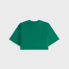 Kith Women Min Towel Terry Cropped Tee - Newt sold by Kith