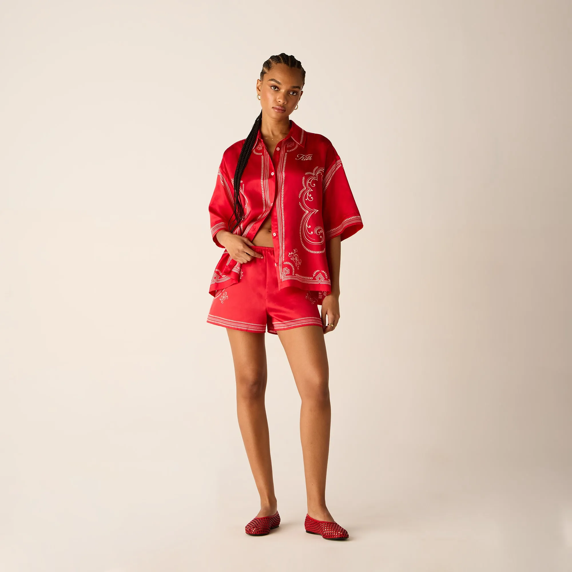 Kith Women Mari Medallion Shirt - Fame sold by Kith product image thumbnail 3