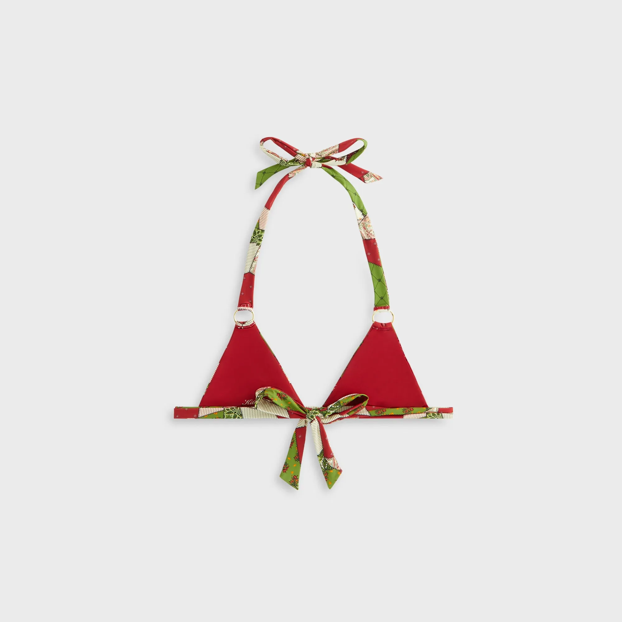 Kith Women Kenna Patchwork Scarf Tie Top - Kyoho sold by Kith product image thumbnail 3