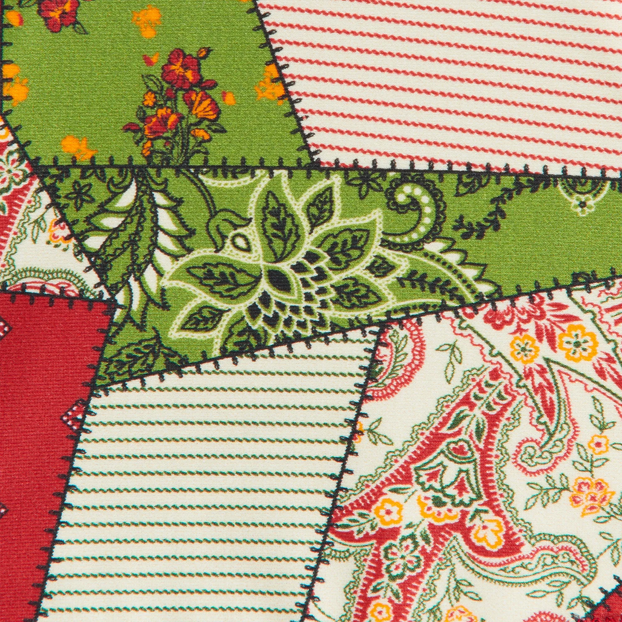 Kith Women Kenna Patchwork Scarf Tie Top - Kyoho sold by Kith product image thumbnail 4