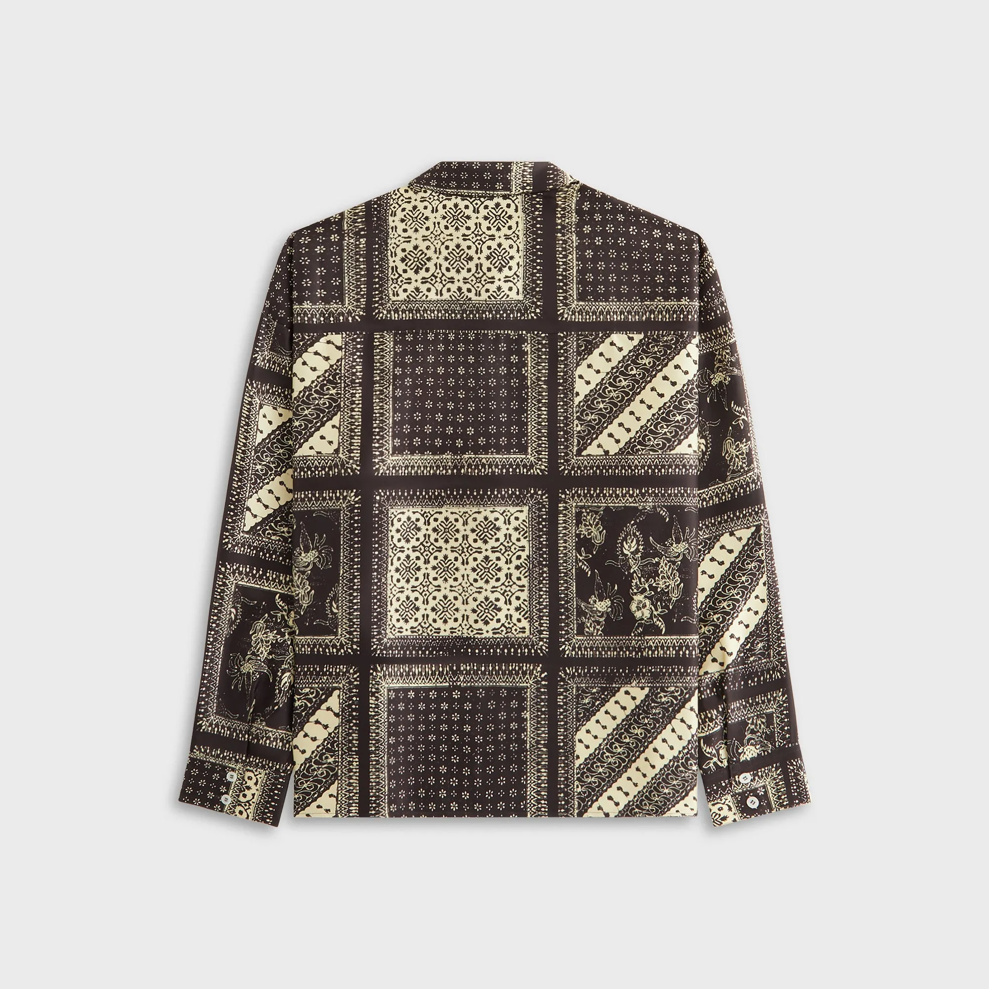 Kith Women Siena Batik Block Print Shirt - Incognito sold by Kith product image thumbnail 4