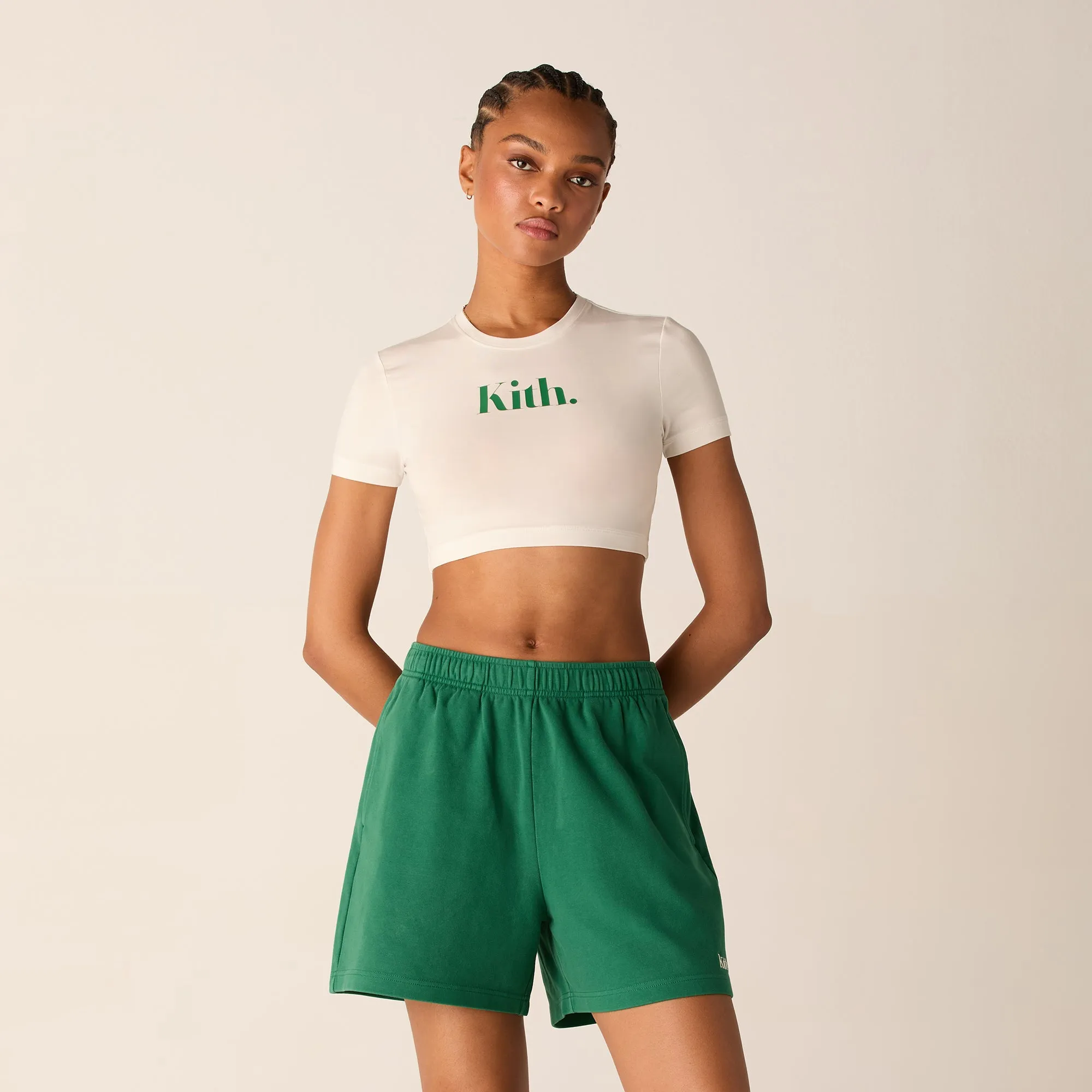 Kith Women Misha Super Crop Tee - Silk sold by Kith product image thumbnail 2