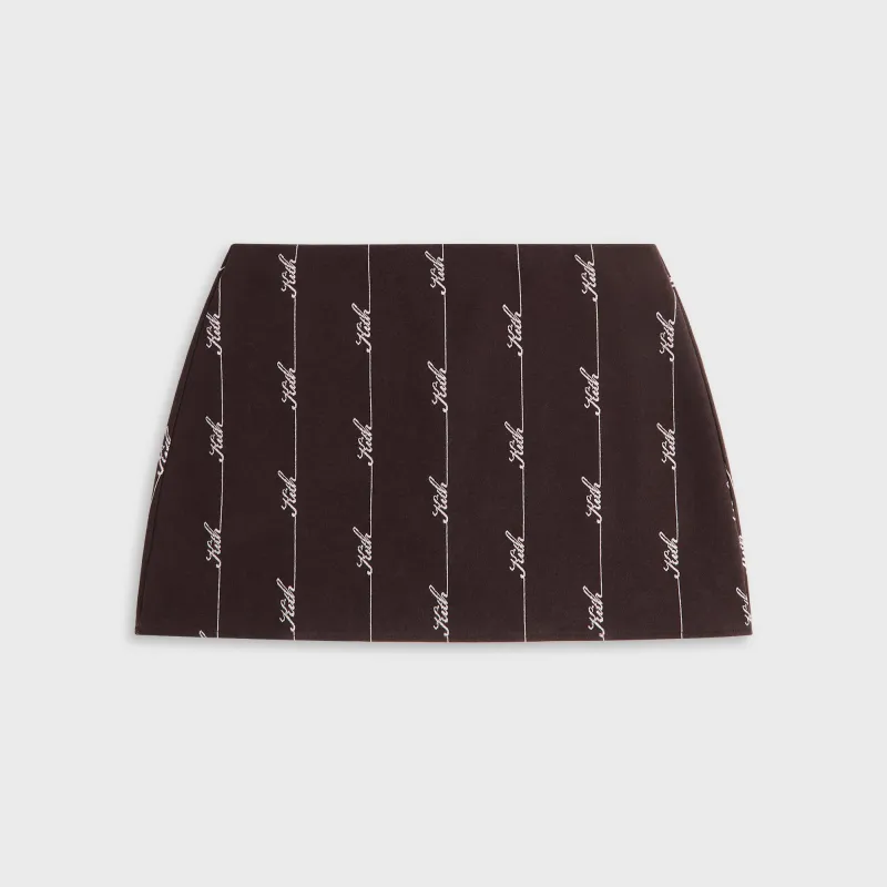 Kith Women Sven Pique Logo Knit Skort - Incognito sold by Kith