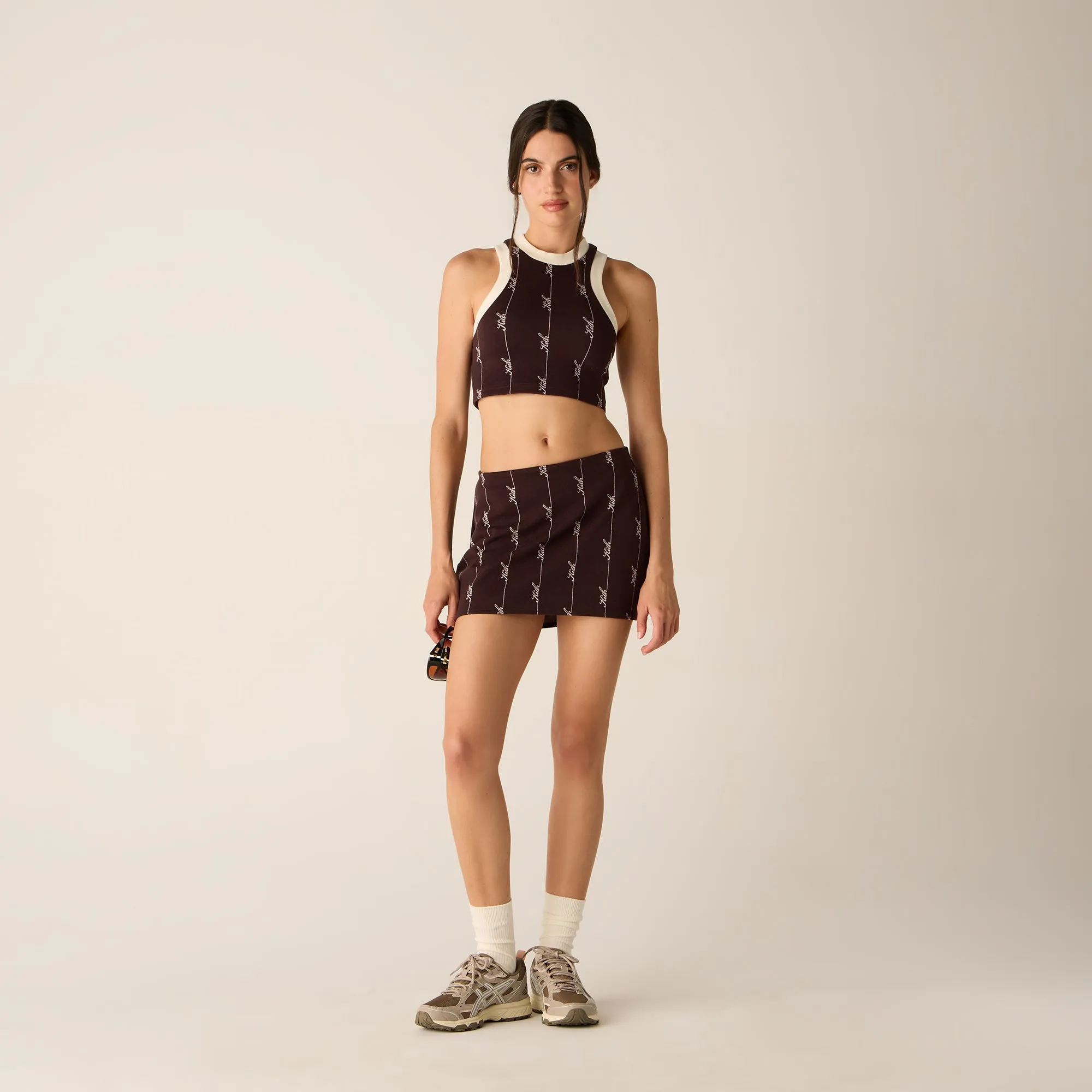 Kith Women Sven Pique Logo Knit Skort - Incognito sold by Kith product image thumbnail 3