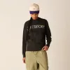 Kith Women Oversized Sonoma Multi Sport Long Sleeve - Black sold by Kith
