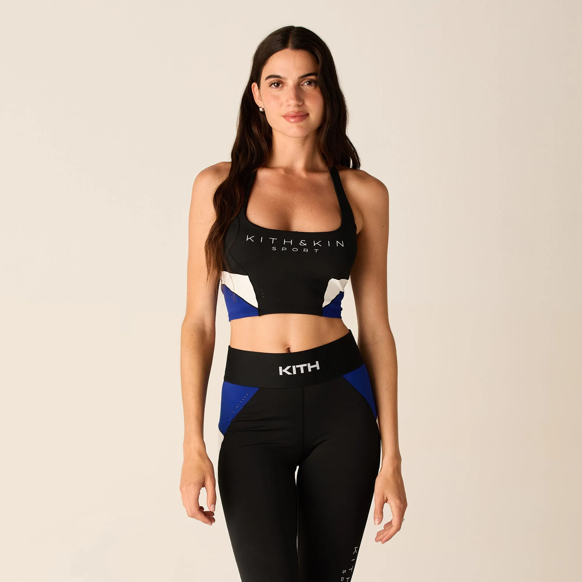 Kith Women Nikki Halter Active Tank - Black sold by Kith product image thumbnail 2