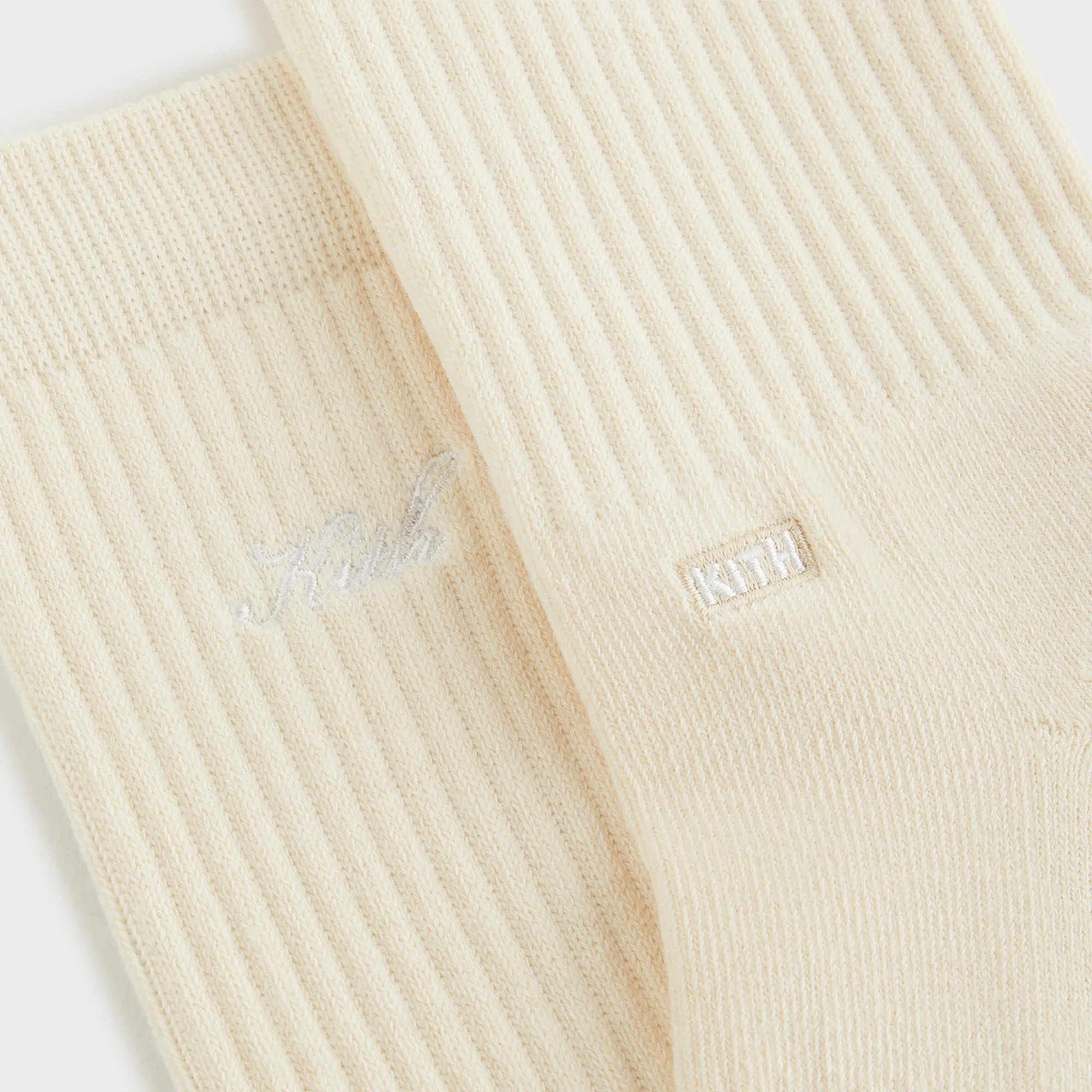 Kith Women Script Classic Crew Sock 3-Pack - Multi sold by Kith product image thumbnail 5