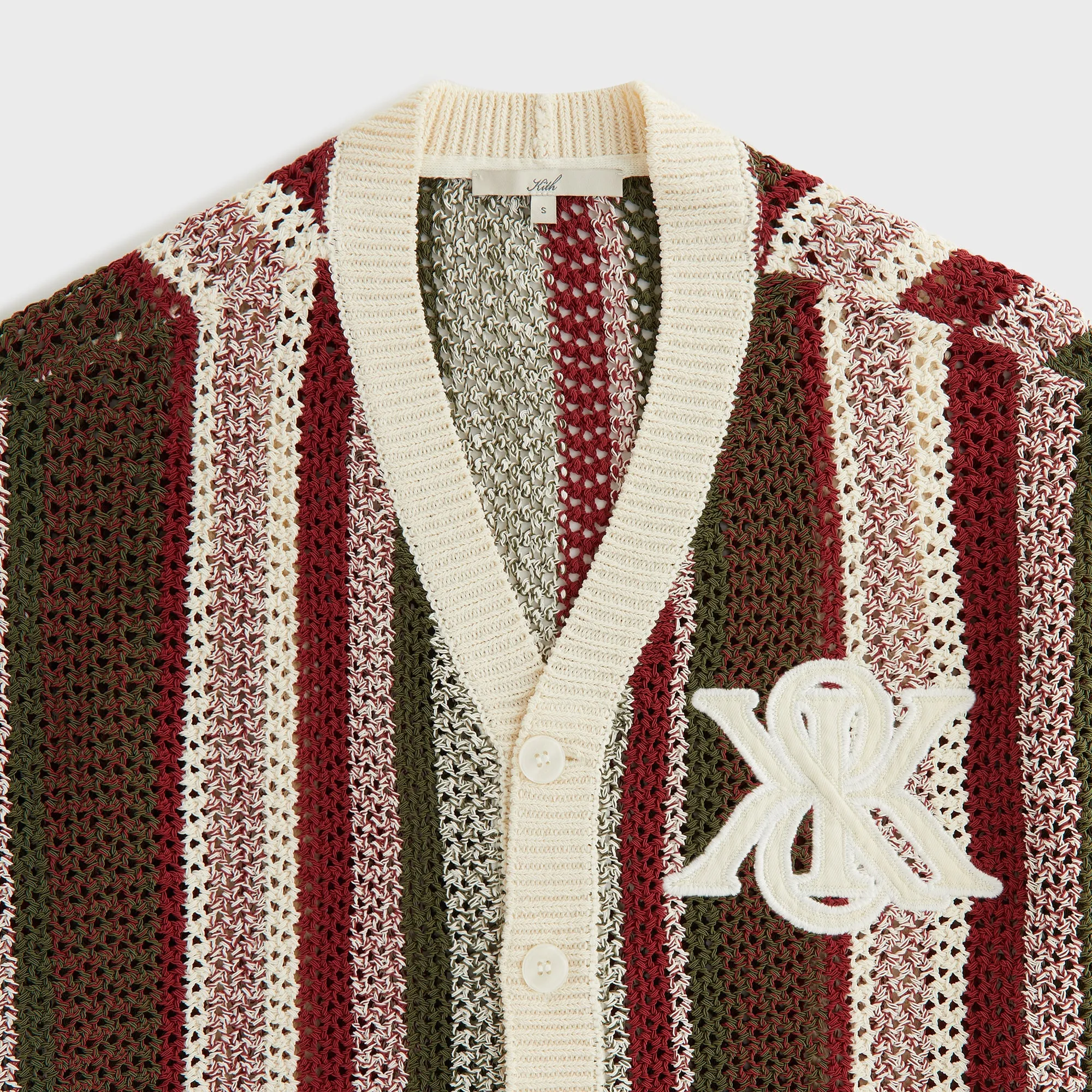 Kith Women Robyn Crochet Baseball Jersey - Rhone sold by Kith product image thumbnail 4