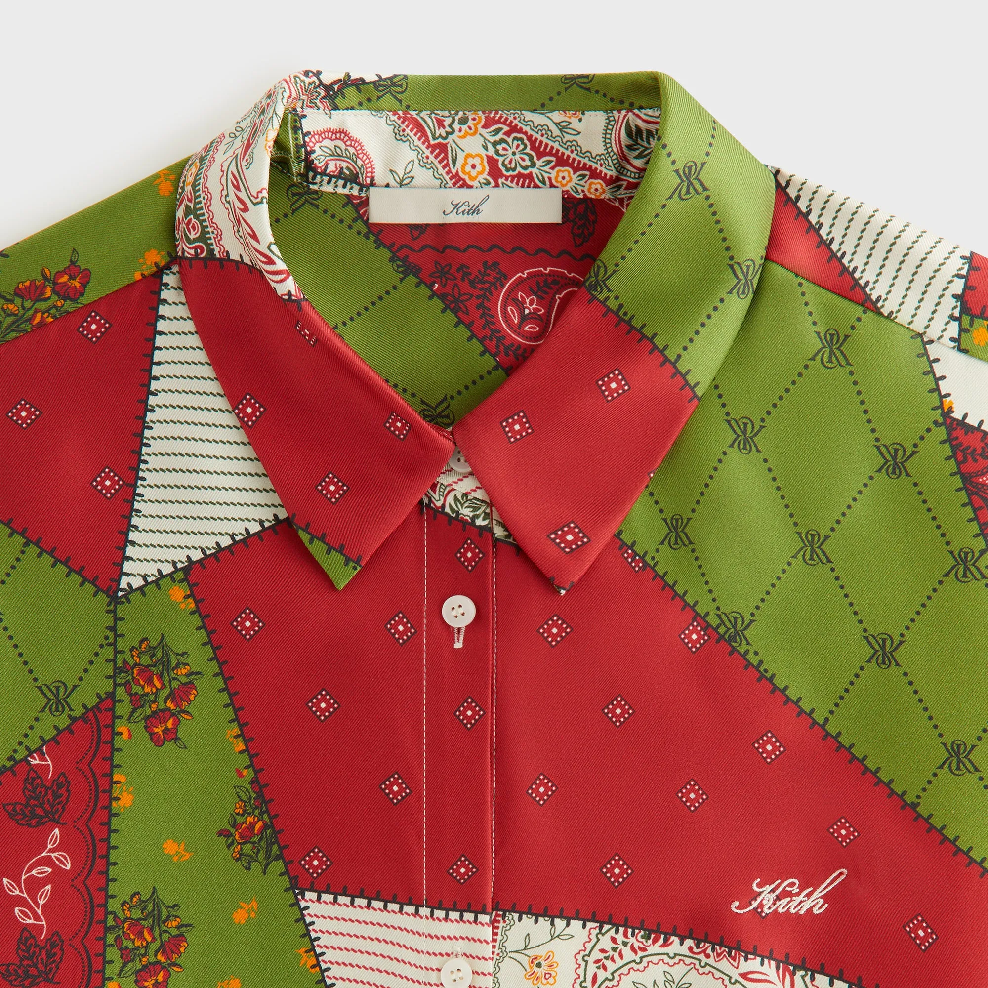 Kith Women Siena Patchwork Print Shirt - Kyoho sold by Kith product image thumbnail 5
