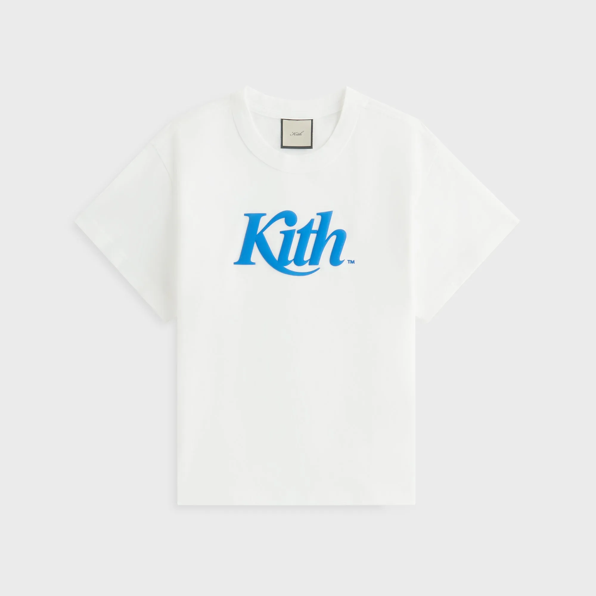 Kith Women Swash Logo Mulberry Vintage Tee - White sold by Kith