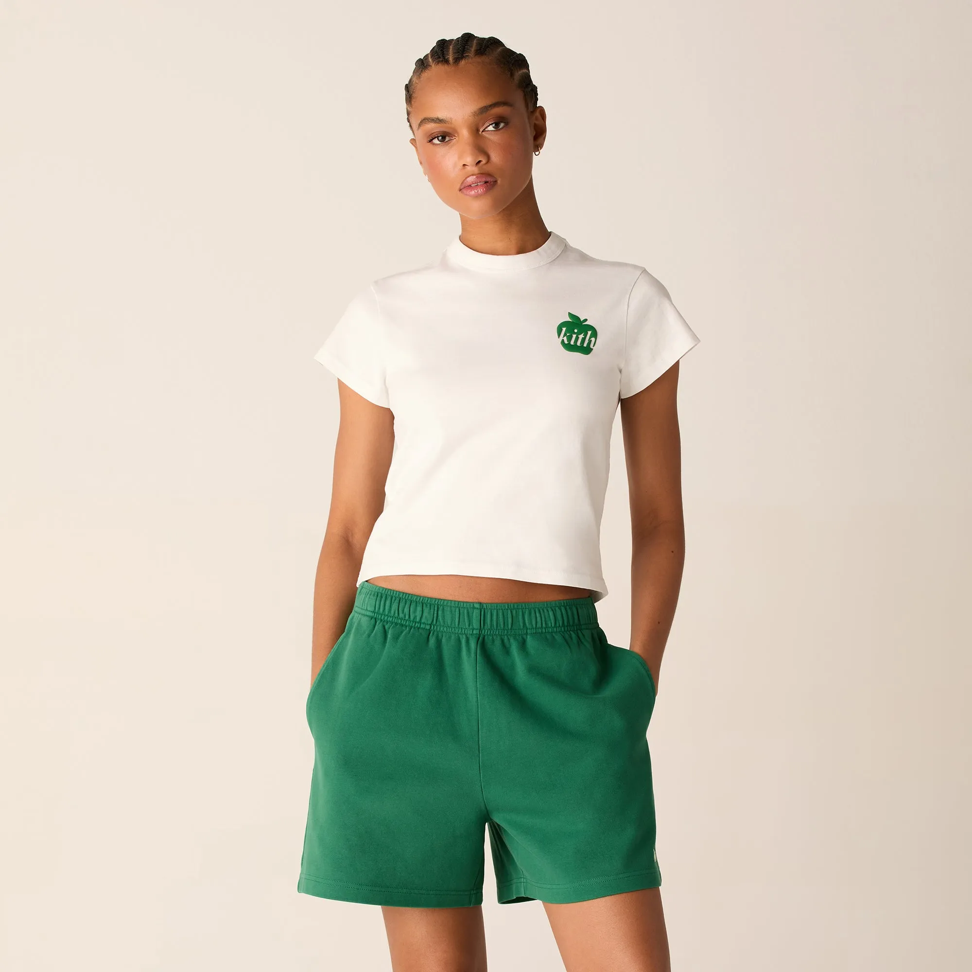 Kith Women Apple Vintage Mulberry Tee - White sold by Kith product image thumbnail 2