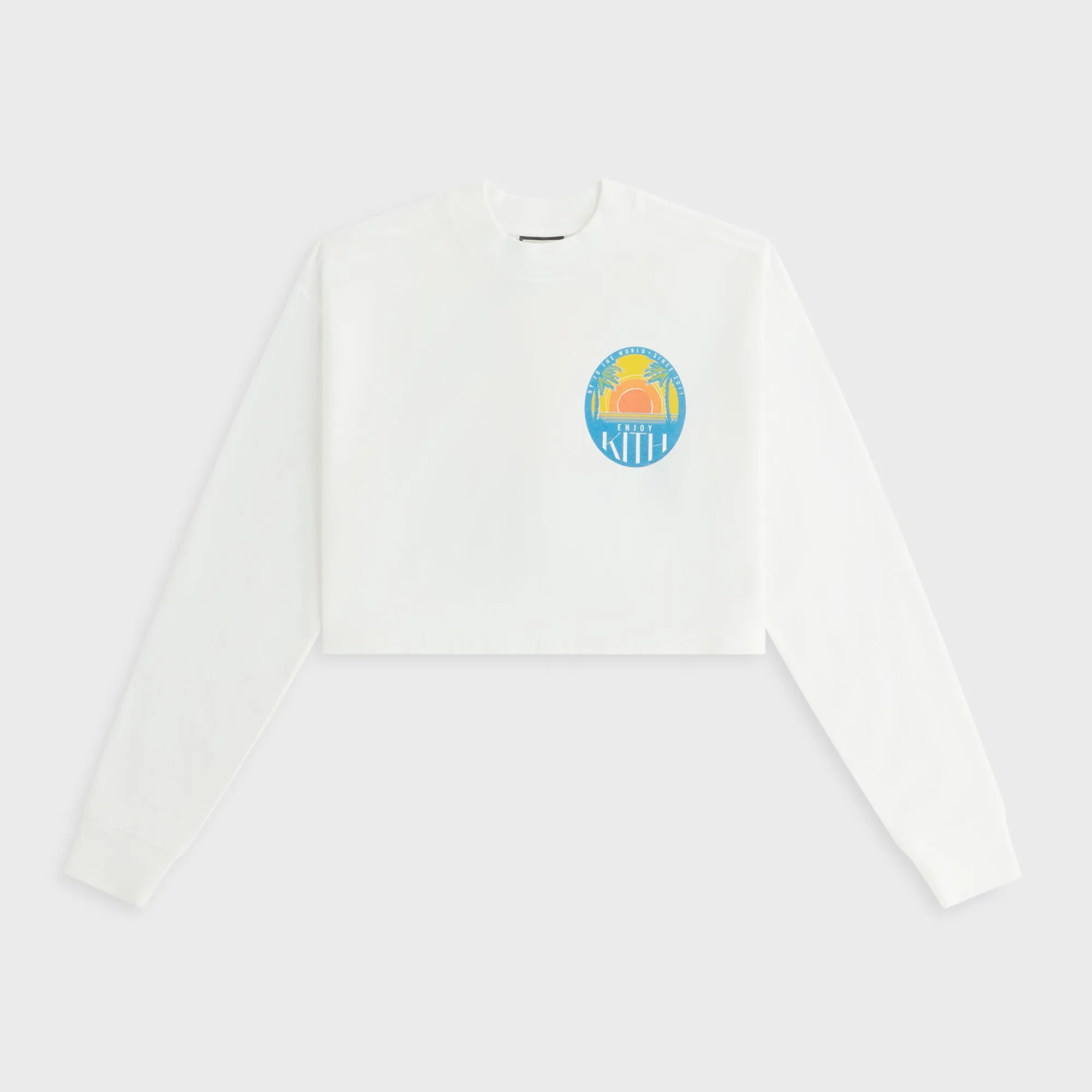 Kith Women Jasper Long Sleeve - White sold by Kith
