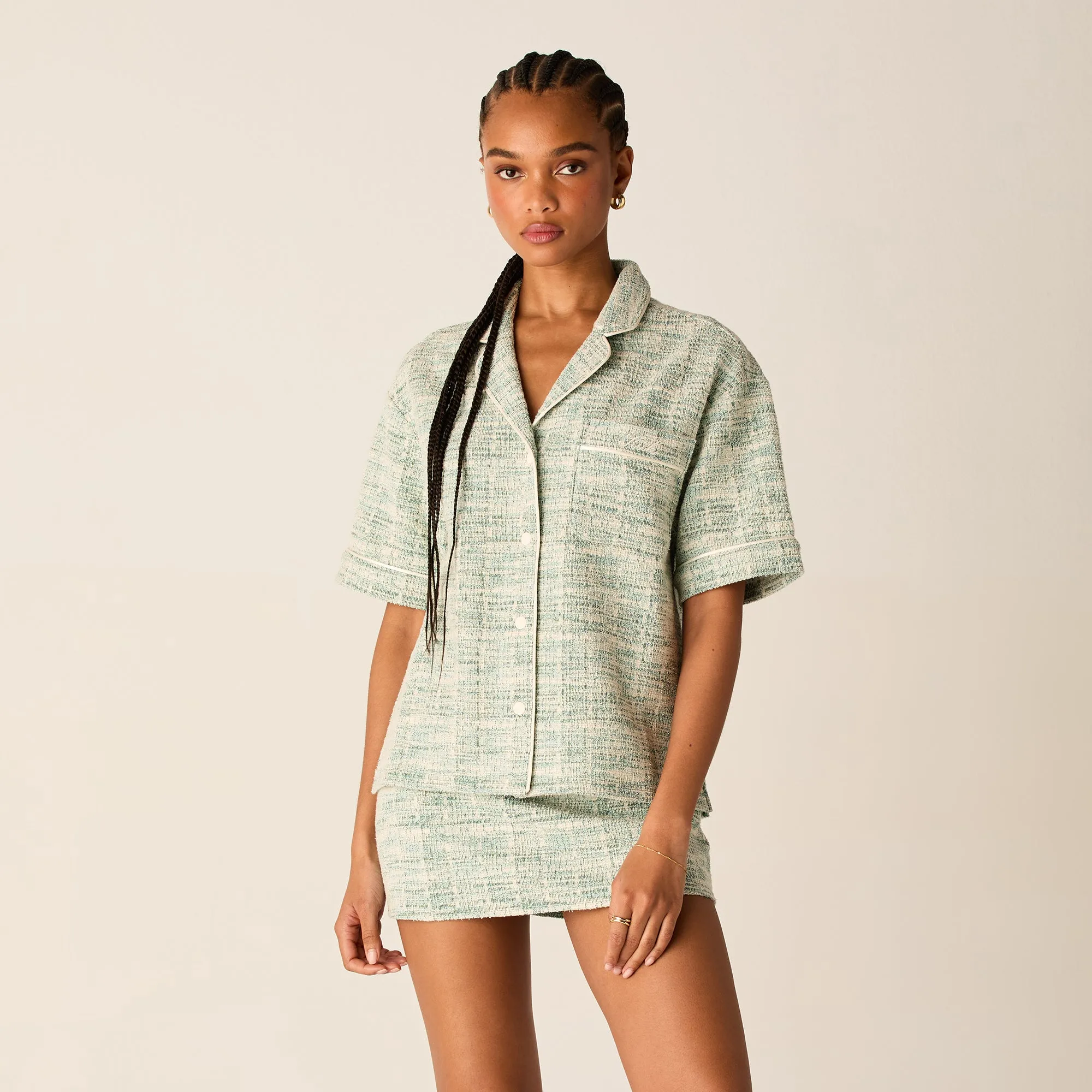 Kith Women Tweed Sven Skort - Mykonos sold by Kith product image thumbnail 2