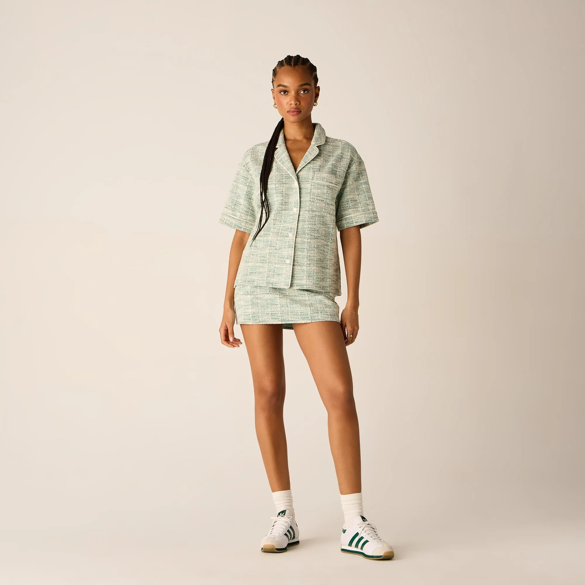 Kith Women Tweed Sven Skort - Mykonos sold by Kith product image thumbnail 3