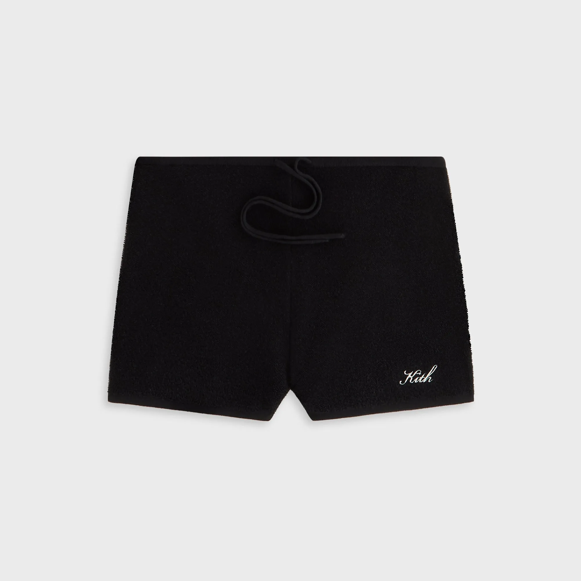 Kith Women Avyn Micro Sweater Short - Black sold by Kith