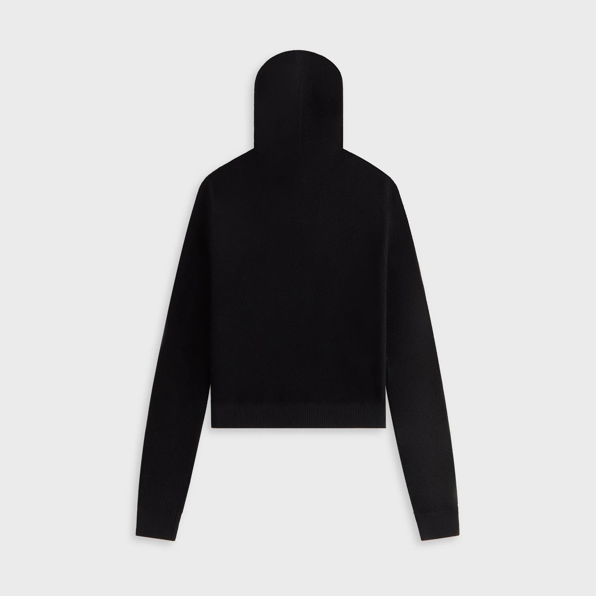 Kith Women Adley Shrunken Sweater Hoodie - Black sold by Kith product image thumbnail 3