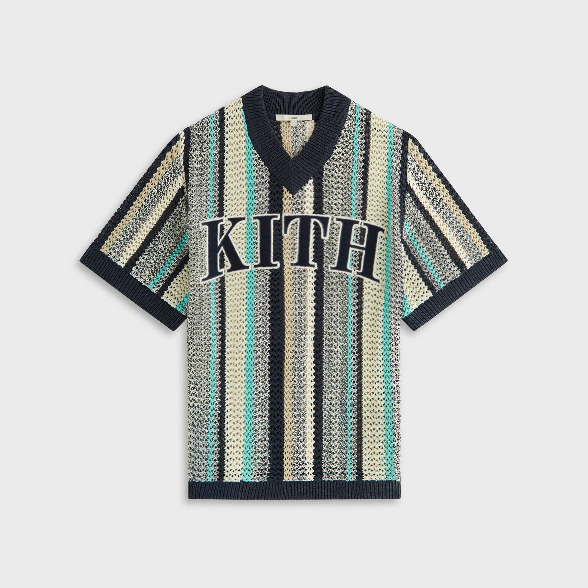 Kith Women Spencer II Crochet Jersey - Mykonos sold by Kith