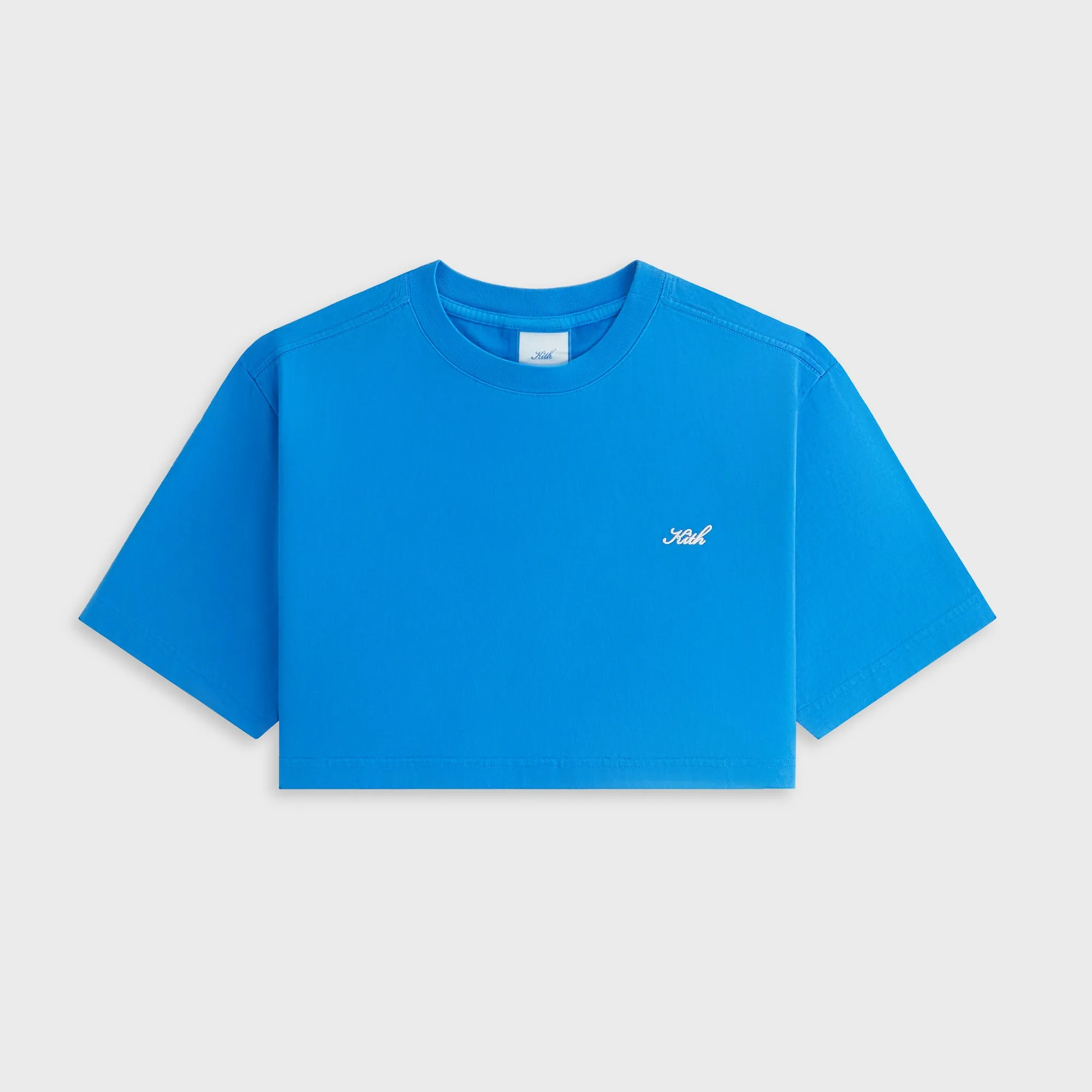 Kith Women Fei Cropped Tee - Royal sold by Kith
