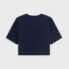 Kith Women Misha Super Crop Tee - Nocturnal sold by Kith