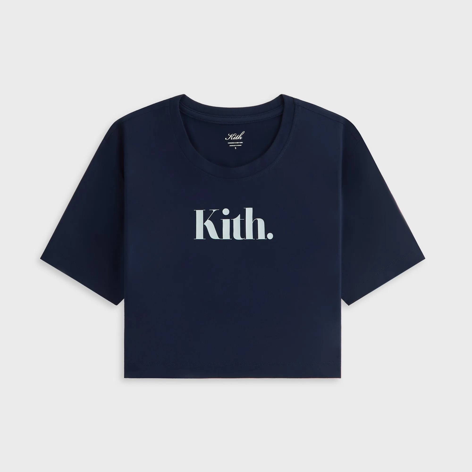 Kith Women Misha Super Crop Tee - Nocturnal sold by Kith