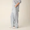 Kith Women Miles II Dobby Stripe Pants - Royal sold by Kith